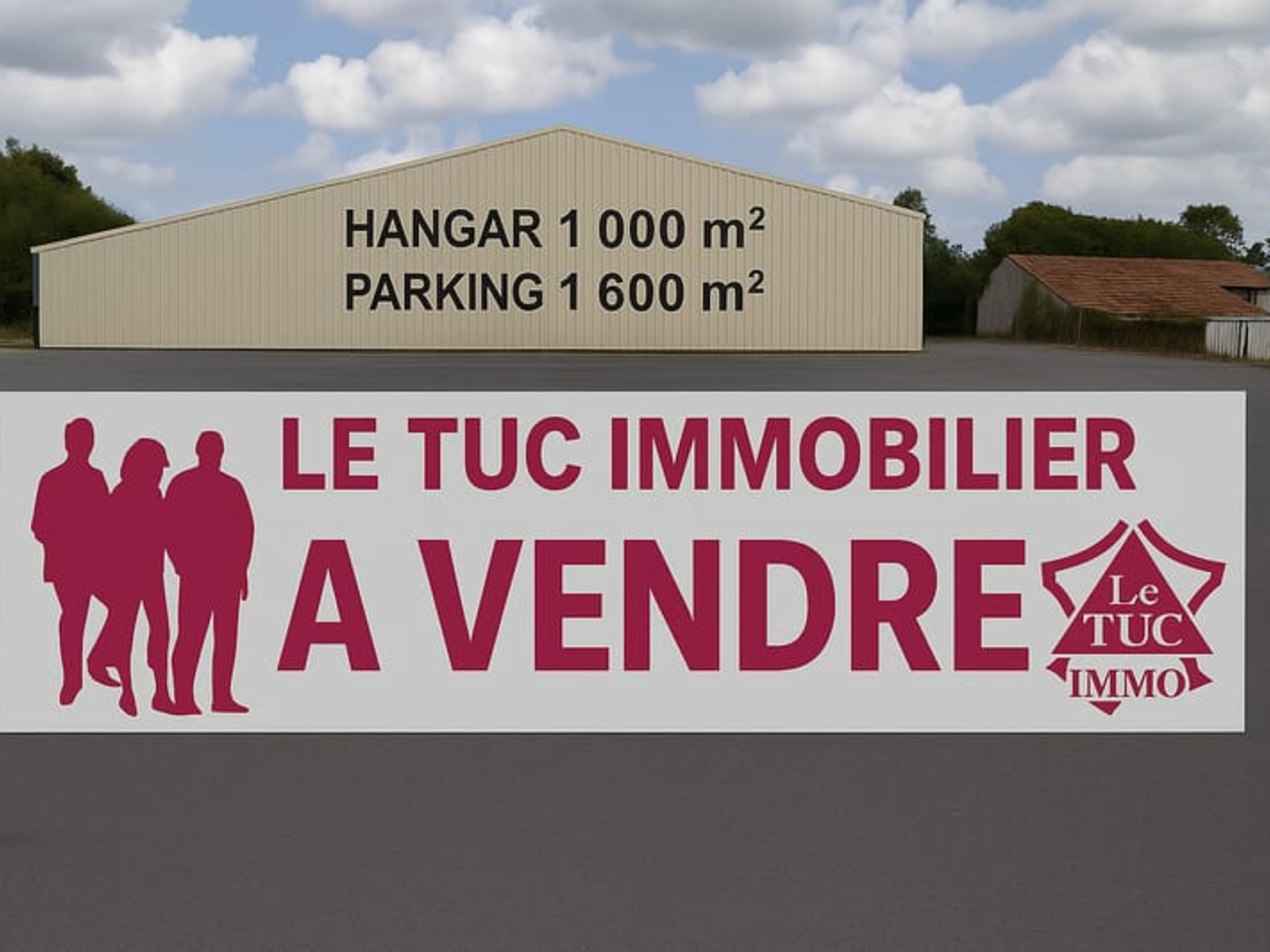 HANGAR 1170 m2 PARKING 1600 m2