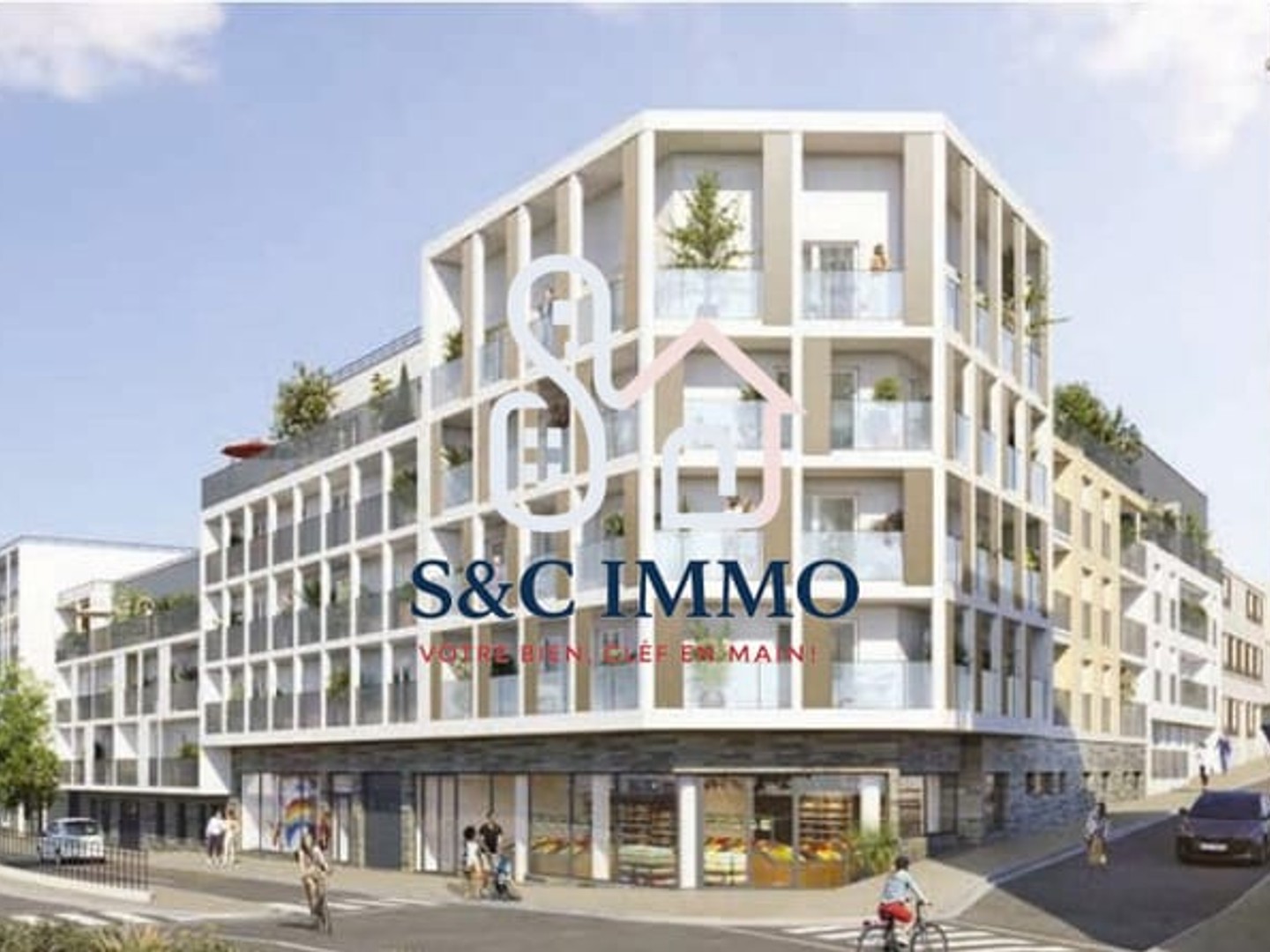 Appartement 3 pièces 58 m²