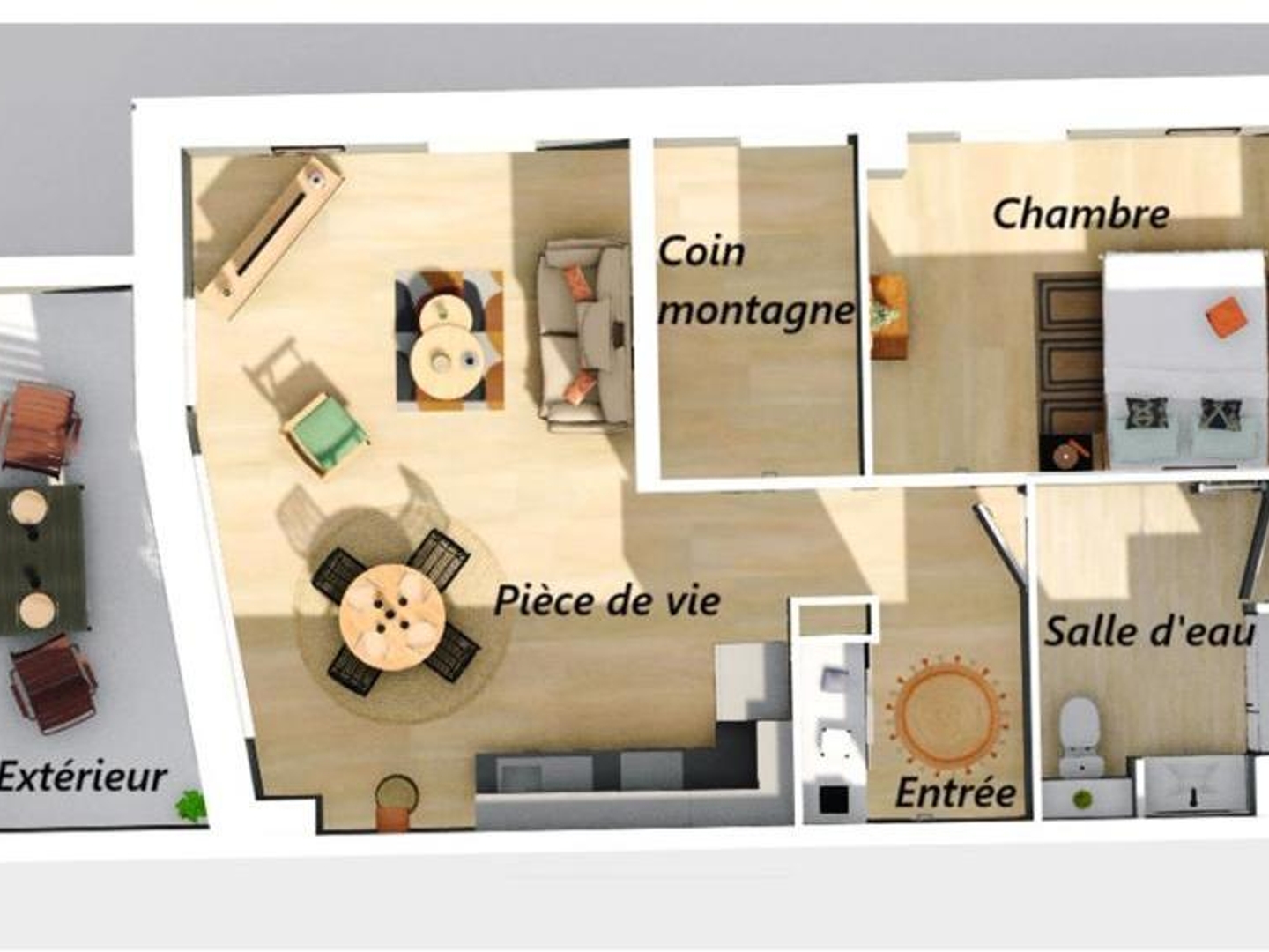 T2 - 53m ²