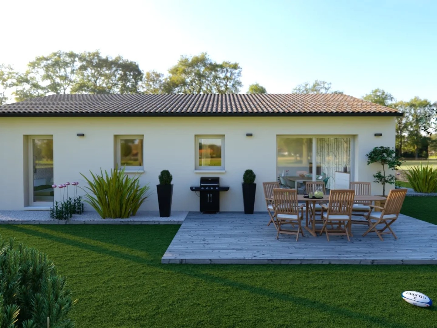 Maison 3 pièces 70 m²