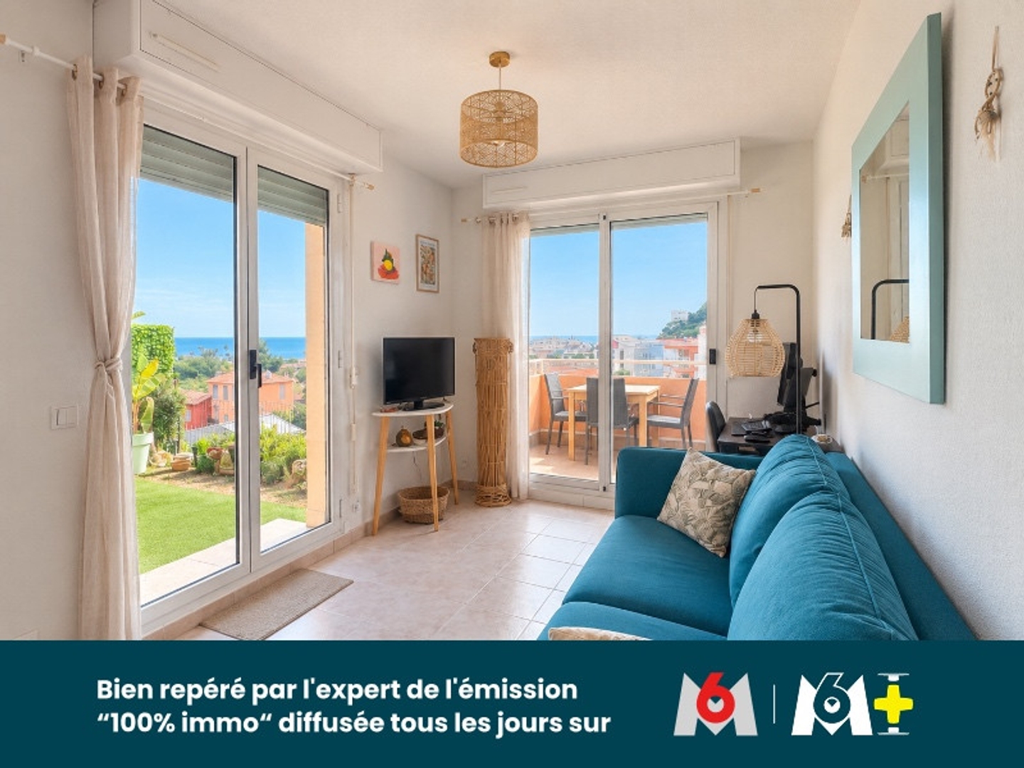 APPARTEMENT 2 PIÈCES - Vue mer & jardin privatif de 60 m² - 10 min de Monaco