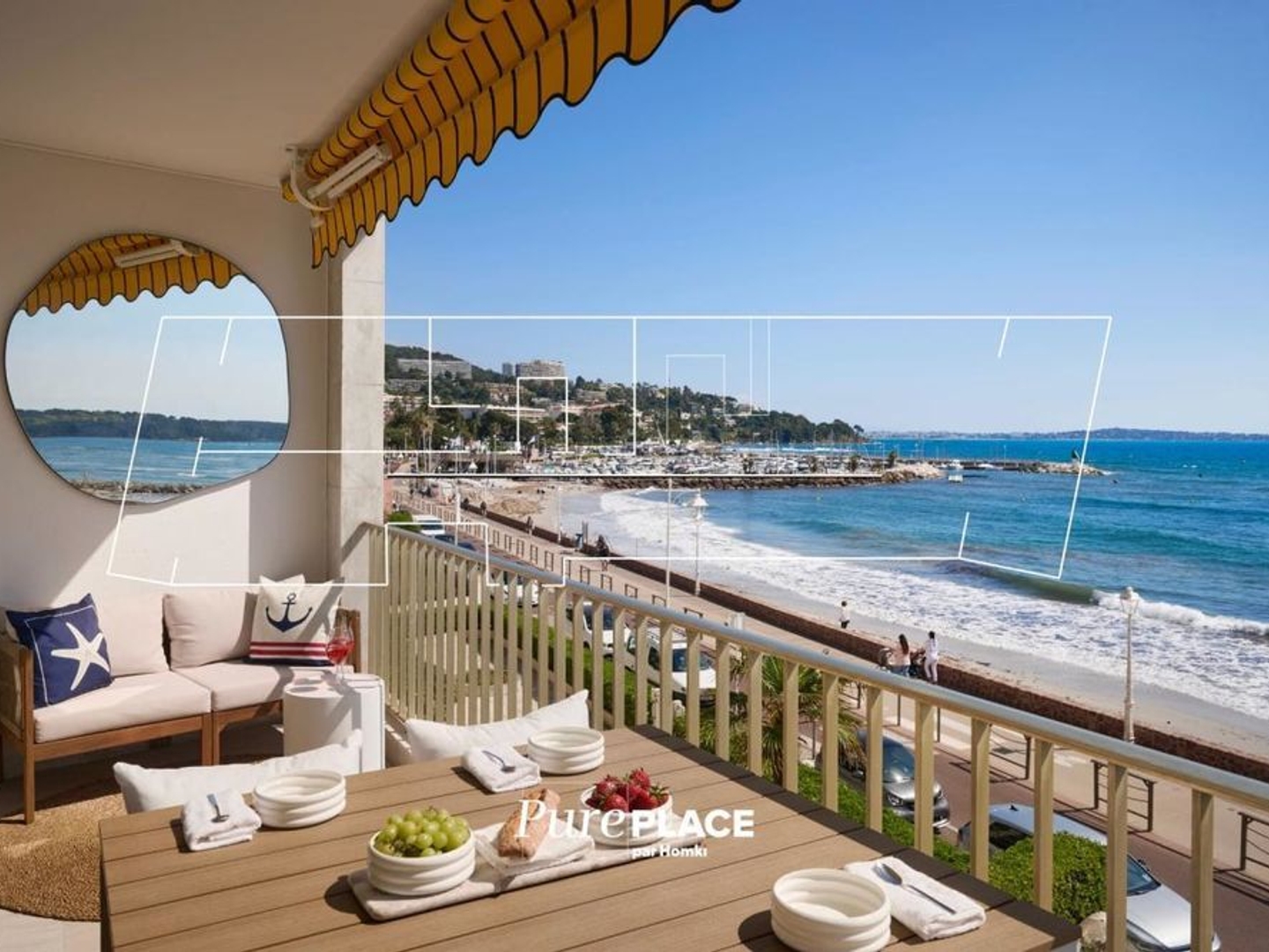 Appartement T3 de 69 m² à Cannes 06400, Boulevard Eugène Gazagnaire