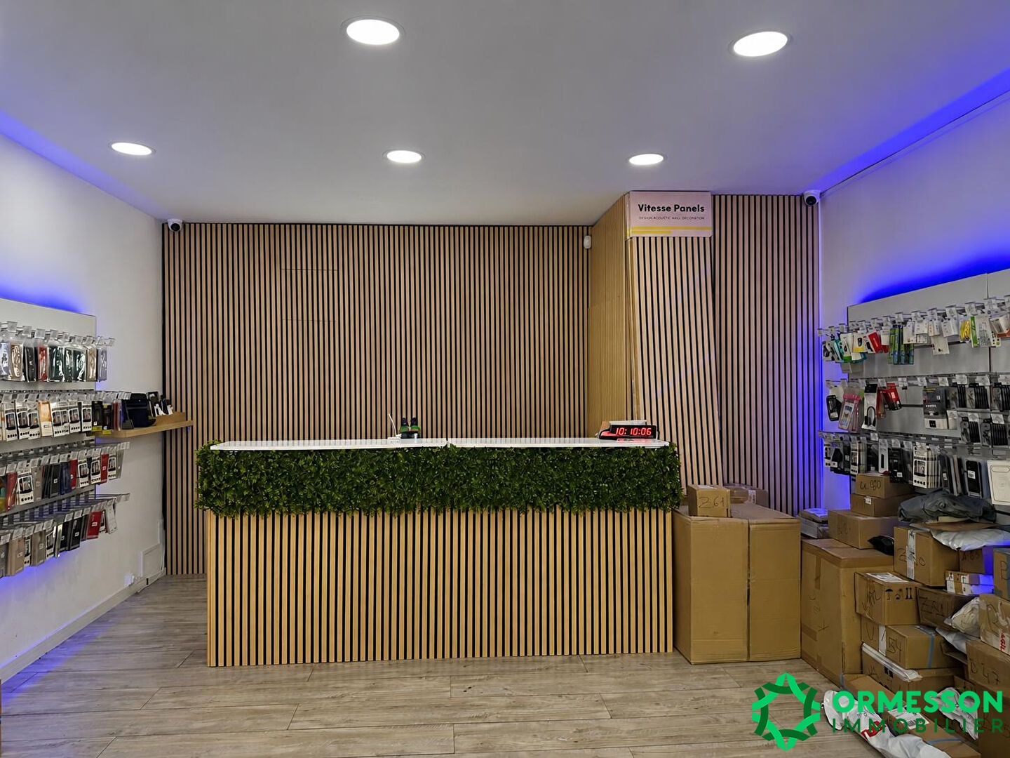 DEUIL "LA BARRE ORMESSON" MAGASIN 35m²