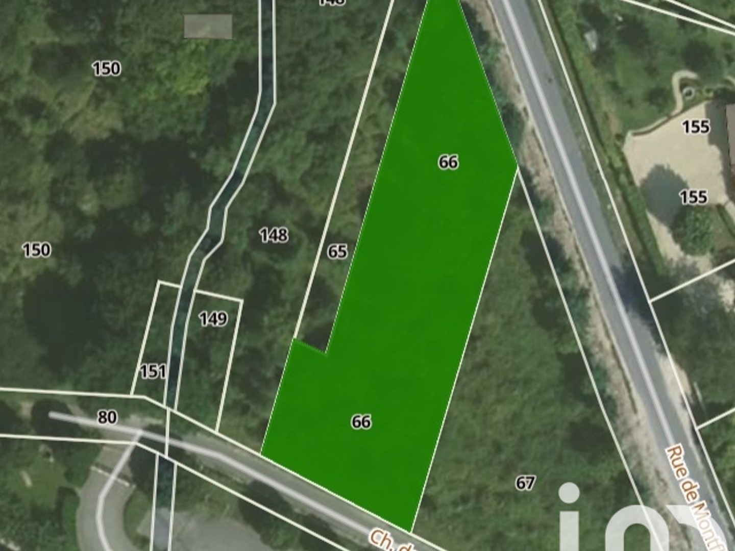 Terrain 1162 m²