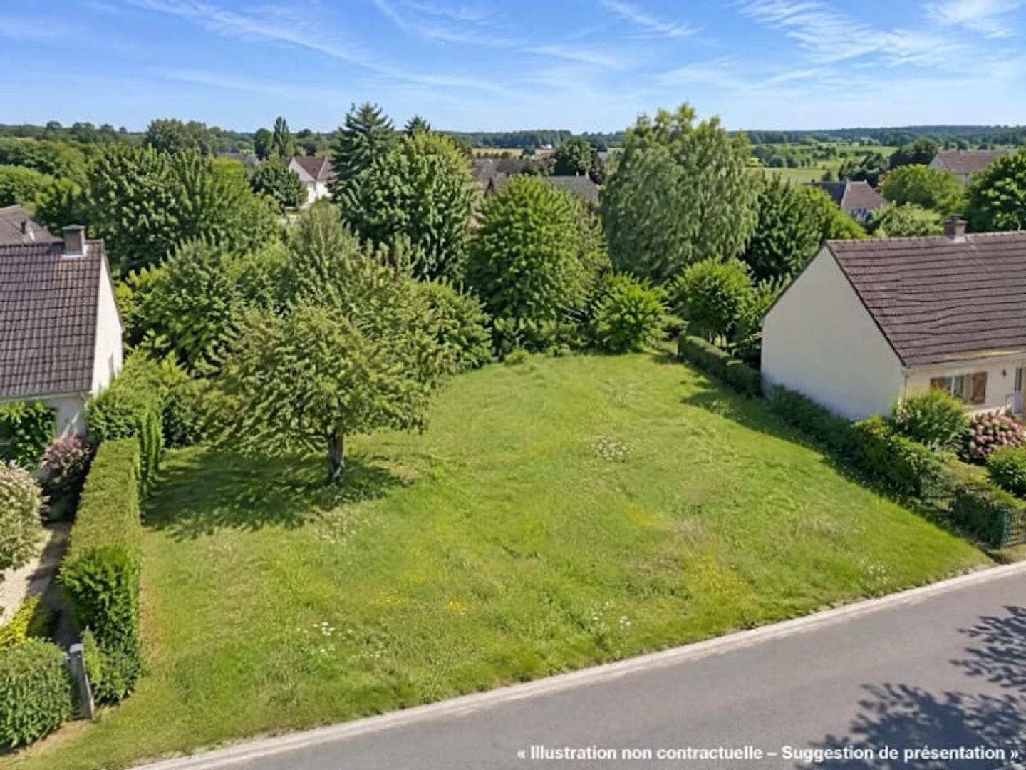 Terrain à vendre - 450m2 - Baulne (91590)