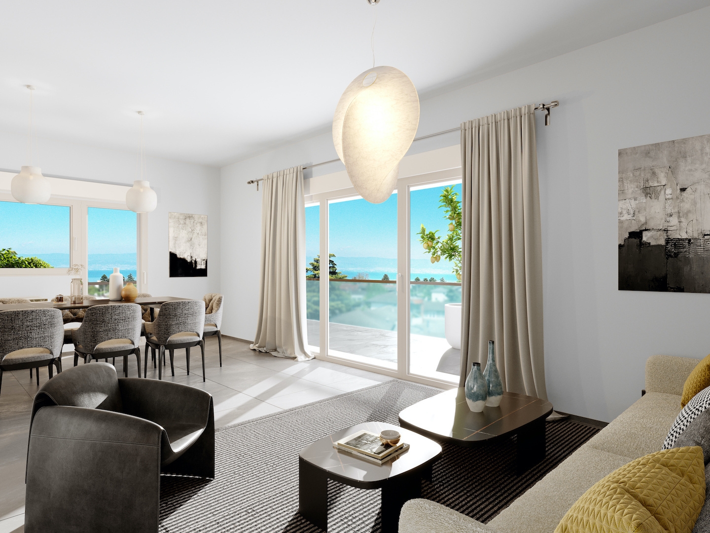 Appartement à vendre - 4 pièces - 125m2 - Thonon-Les-Bains (74200)