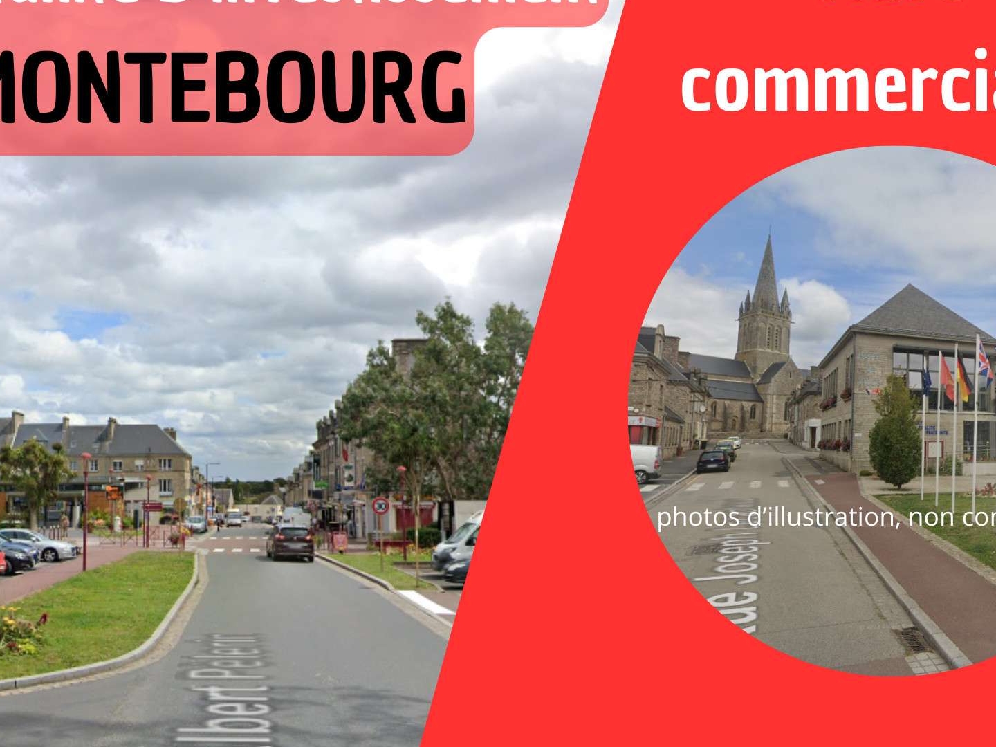 Vente murs commerciaux à Montebourg