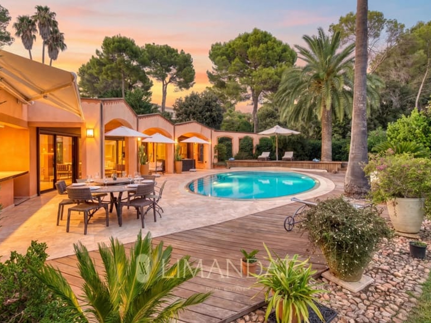 Mougins - Les Parcs de Mougins - Villa de plain-pied de 335 m²