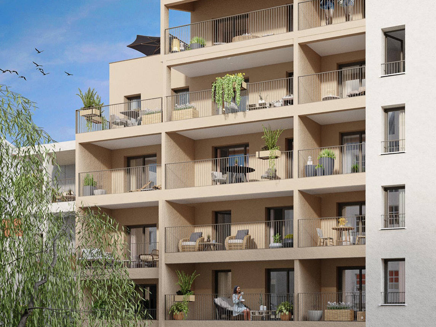 Appartement à vendre - 2 pièces - 45m2 - Lyon 7e (69007)