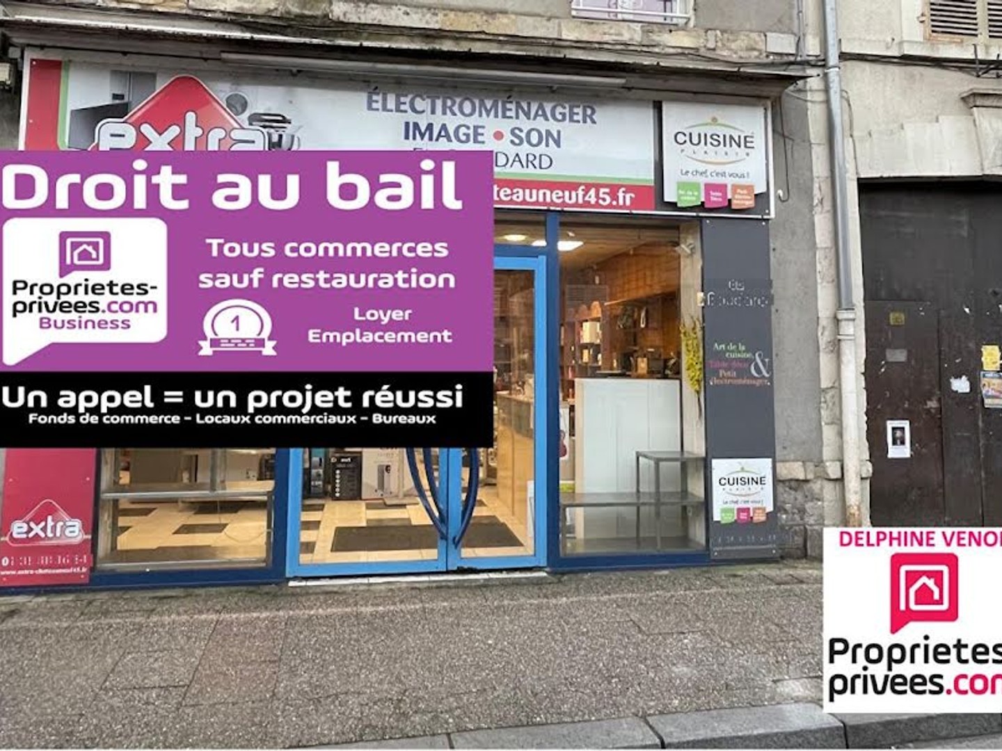 Commerce 65 m²