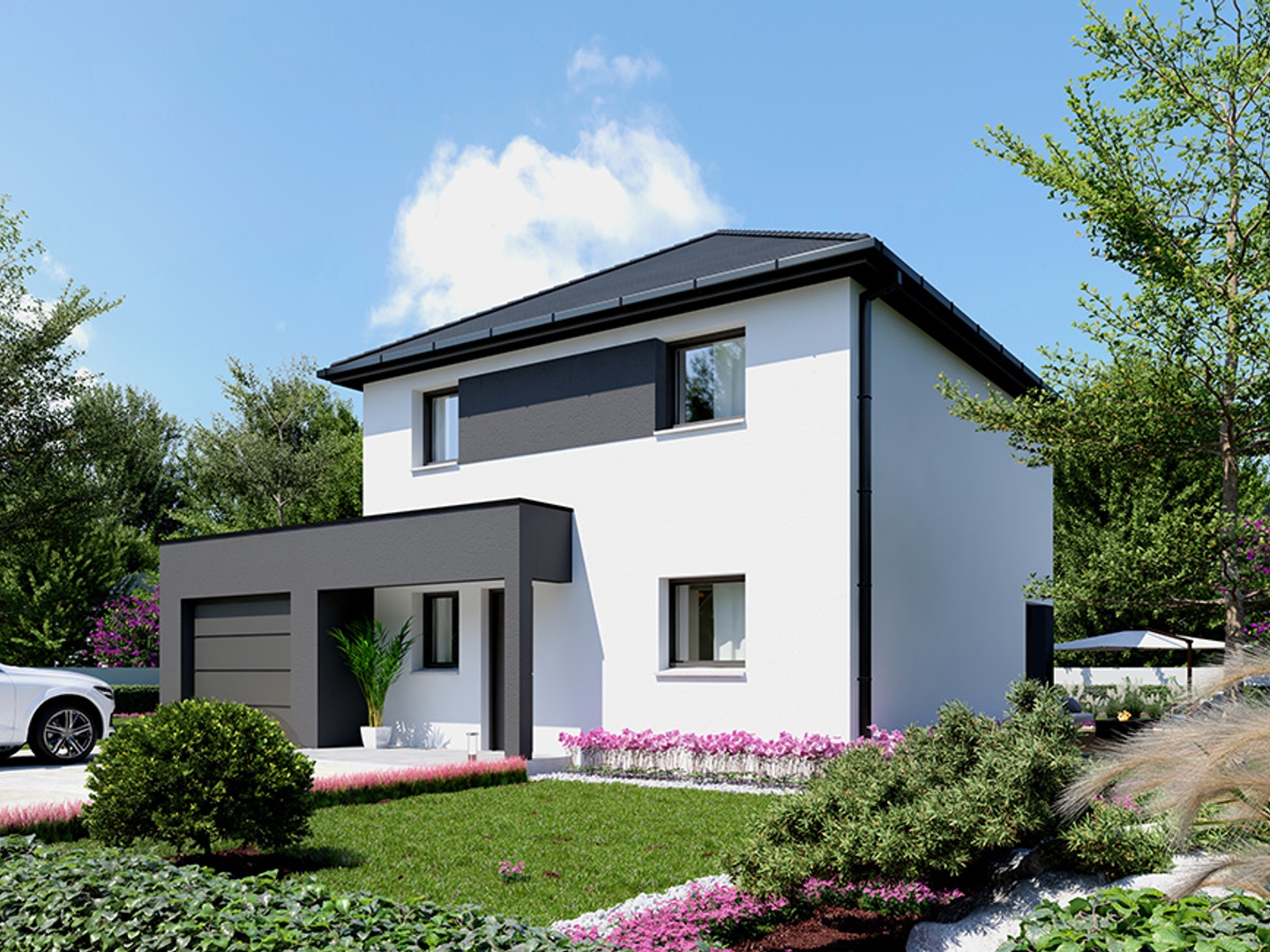 Terrain + maison 114 m²