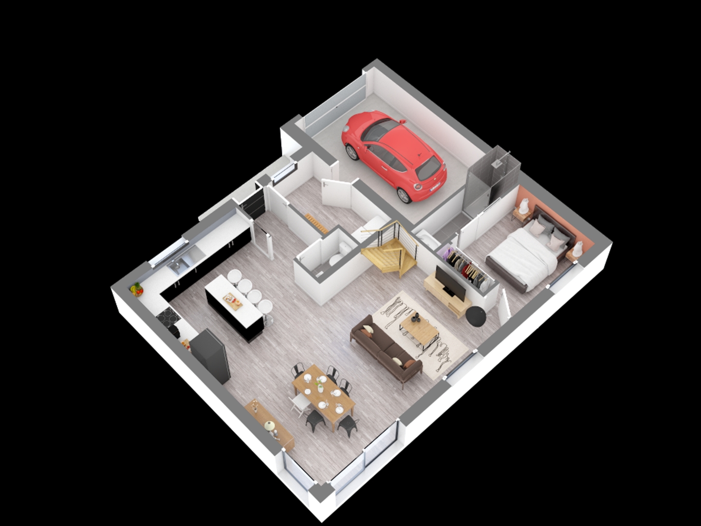 Maison à vendre - 114m2 - La Haye-Malherbe (27400)