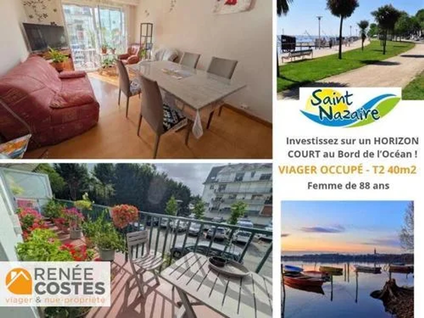 Viager 2 pièces 40 m²