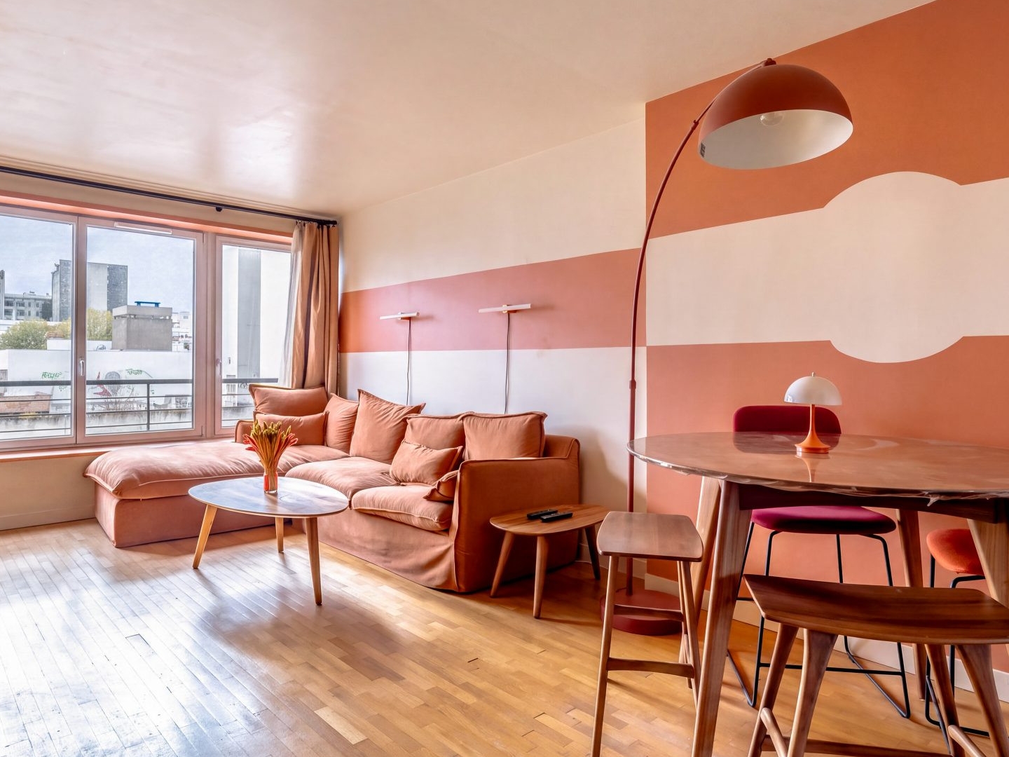 PARIS 19E - BASSIN DE LA VILLETTE / OURCQ - APPARTEMENT 2 PIÈCES DE 53 M² - 4E ÉTAGE AVEC ASCENSEUR - EXPOSITION SUD - VUE DÉGAGÉE