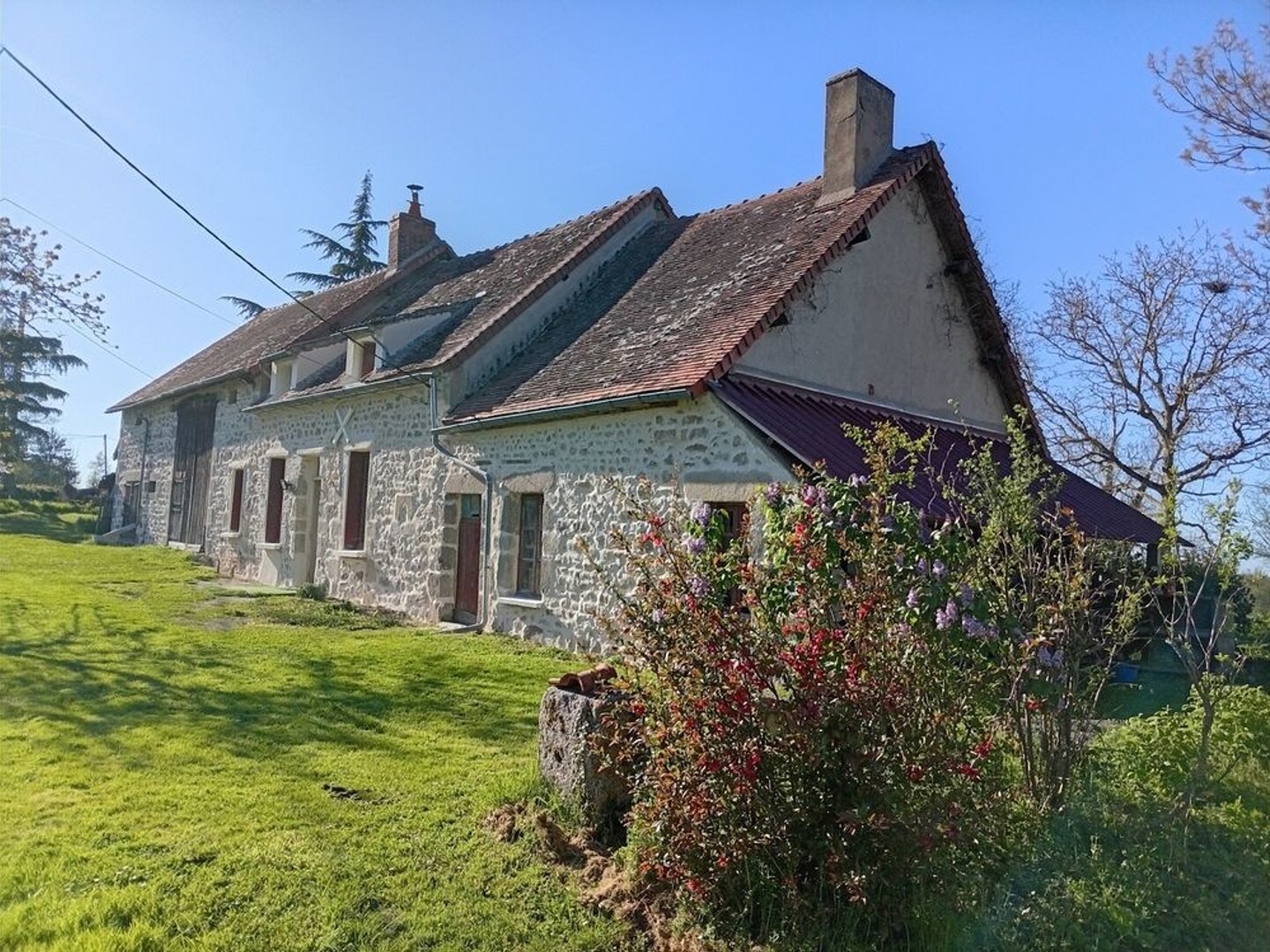 Maison à vendre - 3 pièces - 55m2 - Blomard (03390)
