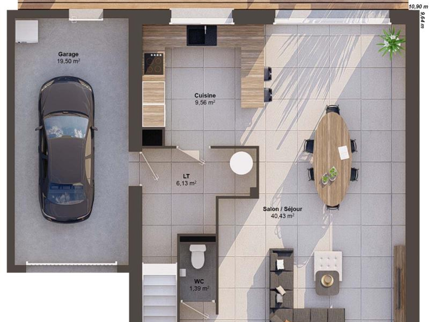 Maison à vendre - 112m2 - Langan (35850)