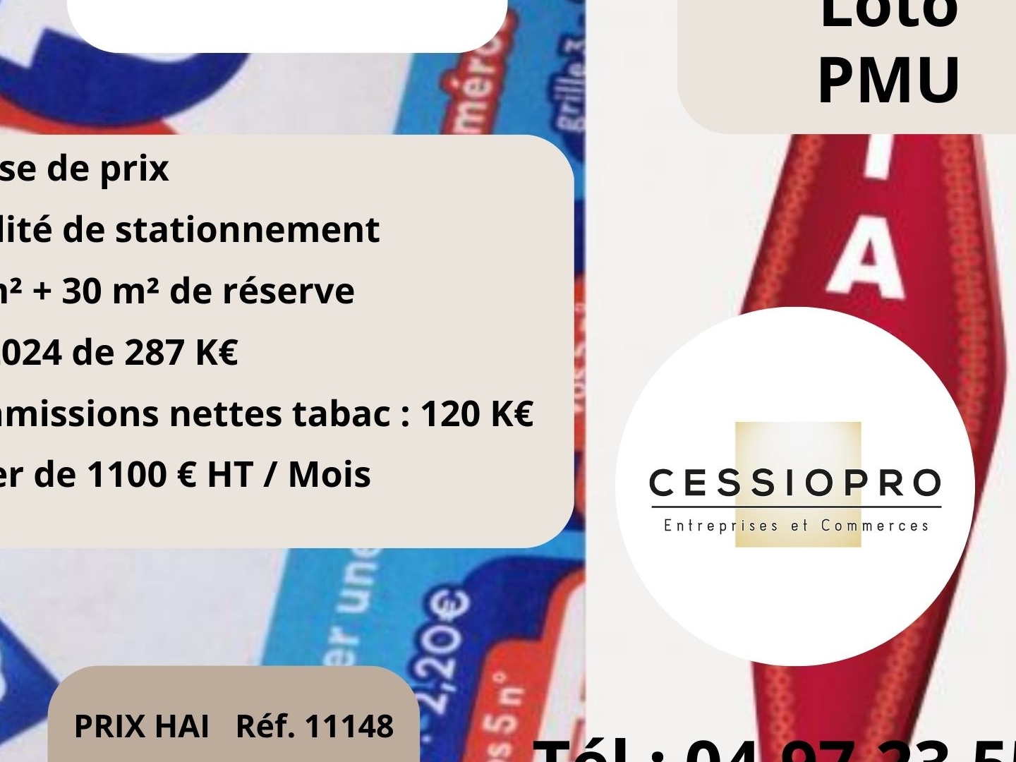Baisse de Prix ! Tabac Loto PMU Bimbeloteries, Marseille