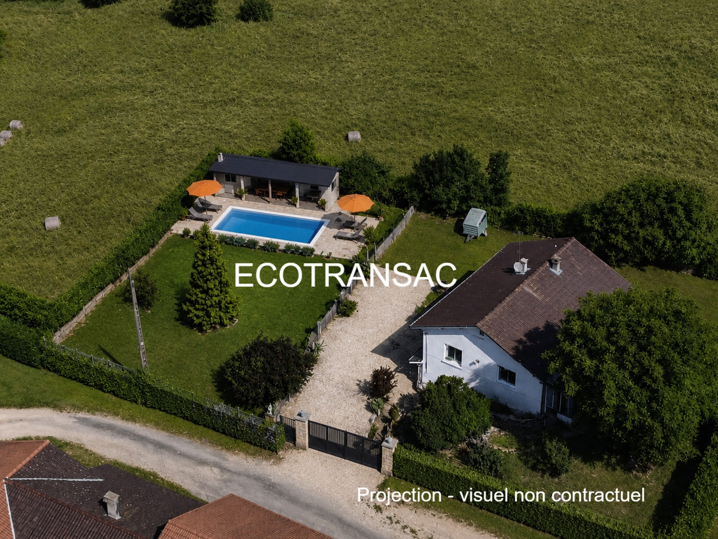 Maison familiale rénovée – 145 m² – 5 chambres – Terrain de 1 555 m² – À 5 min de Vonnas