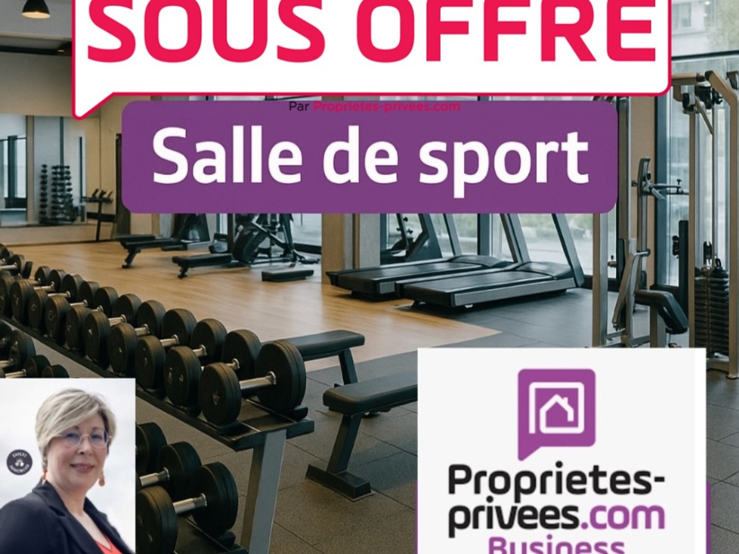 ILLE-ET-VILAINE 35800 SECTEUR DINARD - SALLE DE SPORT 530 M²