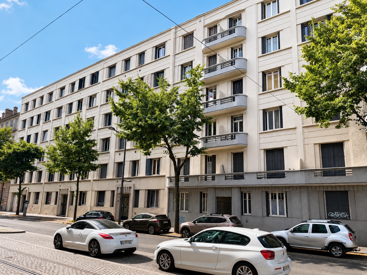 Appartement à vendre - 2 pièces - 53m2 - Lyon 7e (69007)