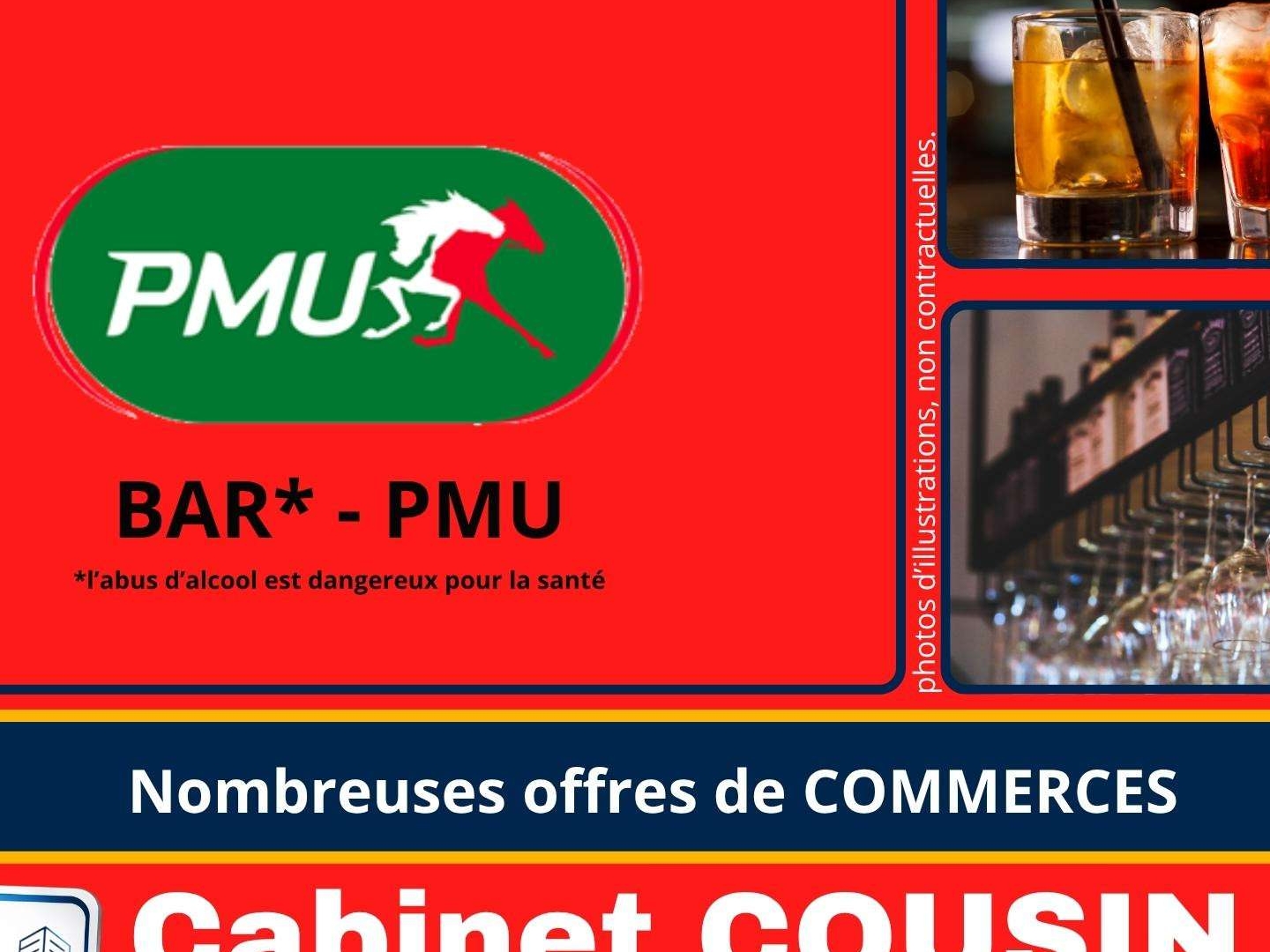 Vente bar PMU proche de Saint-Lô