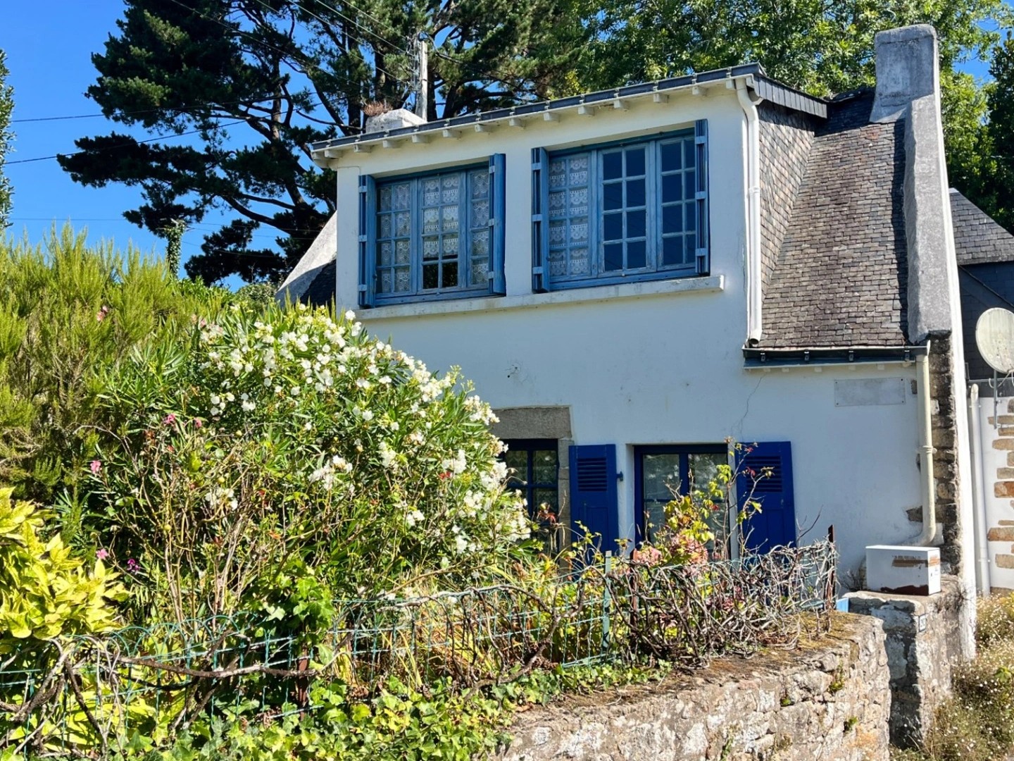 ILE AUX MOINES, MAISON DE PAYS A RENOVER, 3 À 4 CHAMBRES, JARDINET, 388500€ FAI