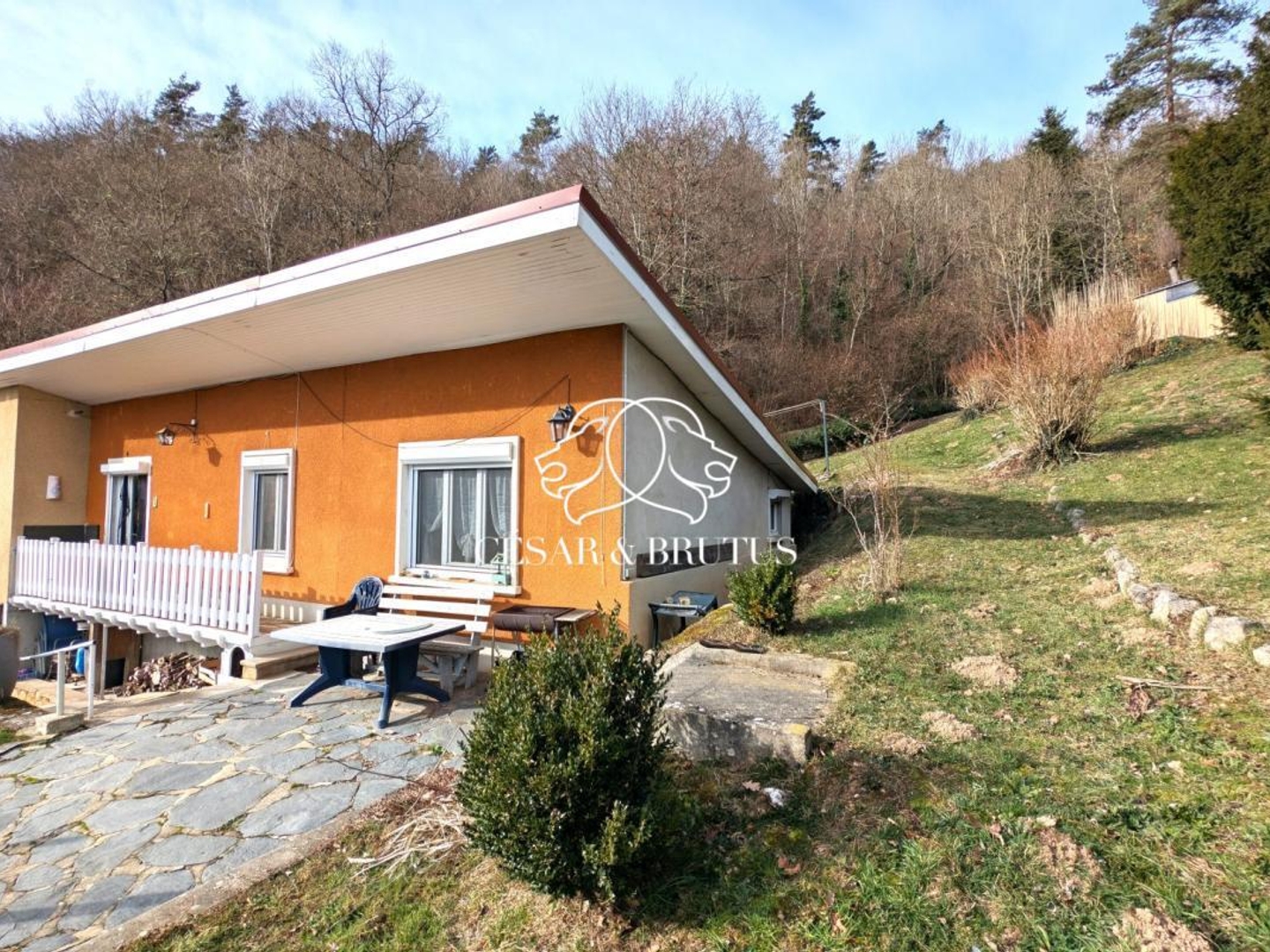 Vends maison de campagne - 84 m² - 3 pièces, 2 chambres - Vorey 43800