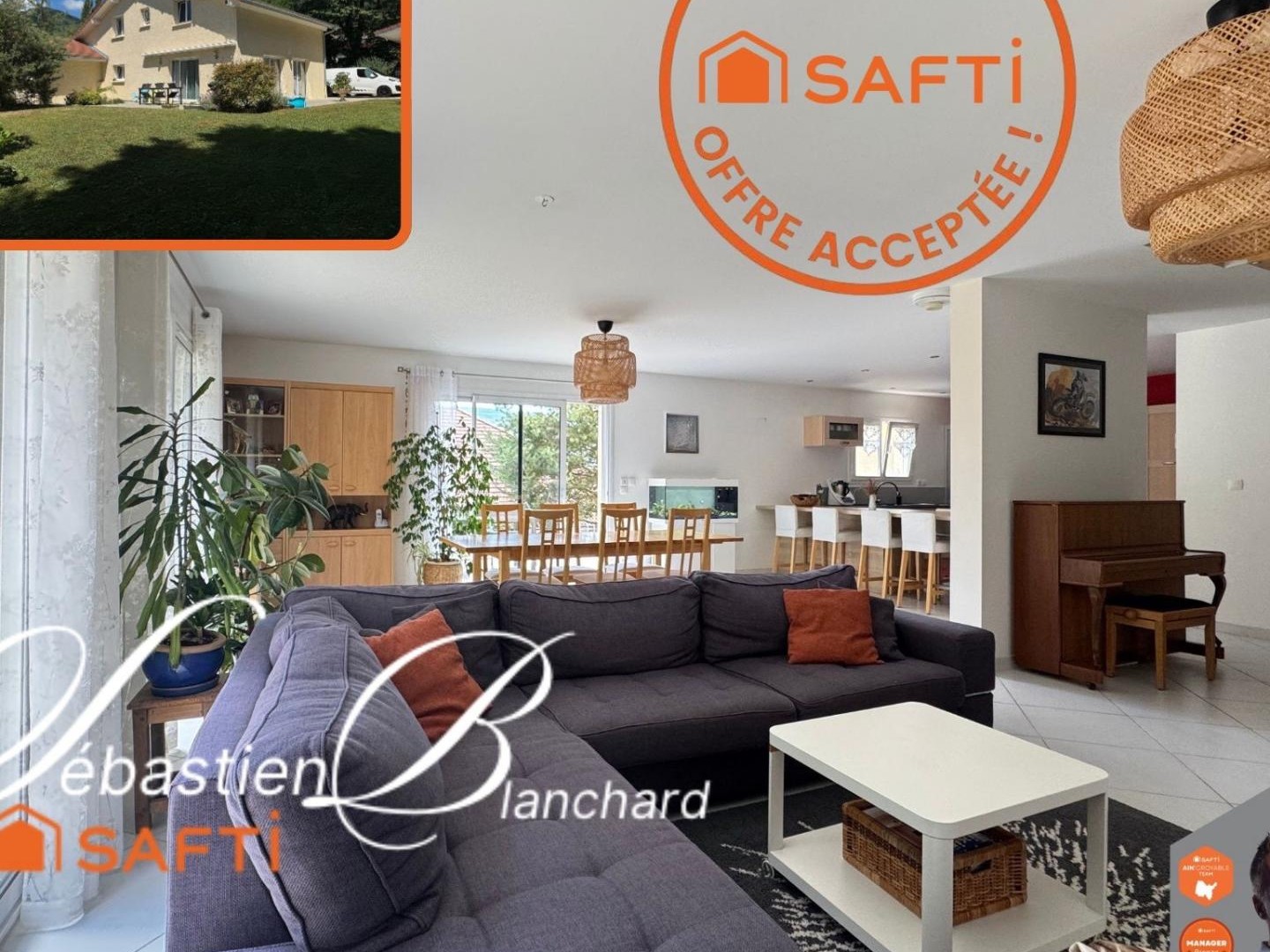 Maison contemporaine de 161 m² à Confort avec annexe, prestations haut de gamme