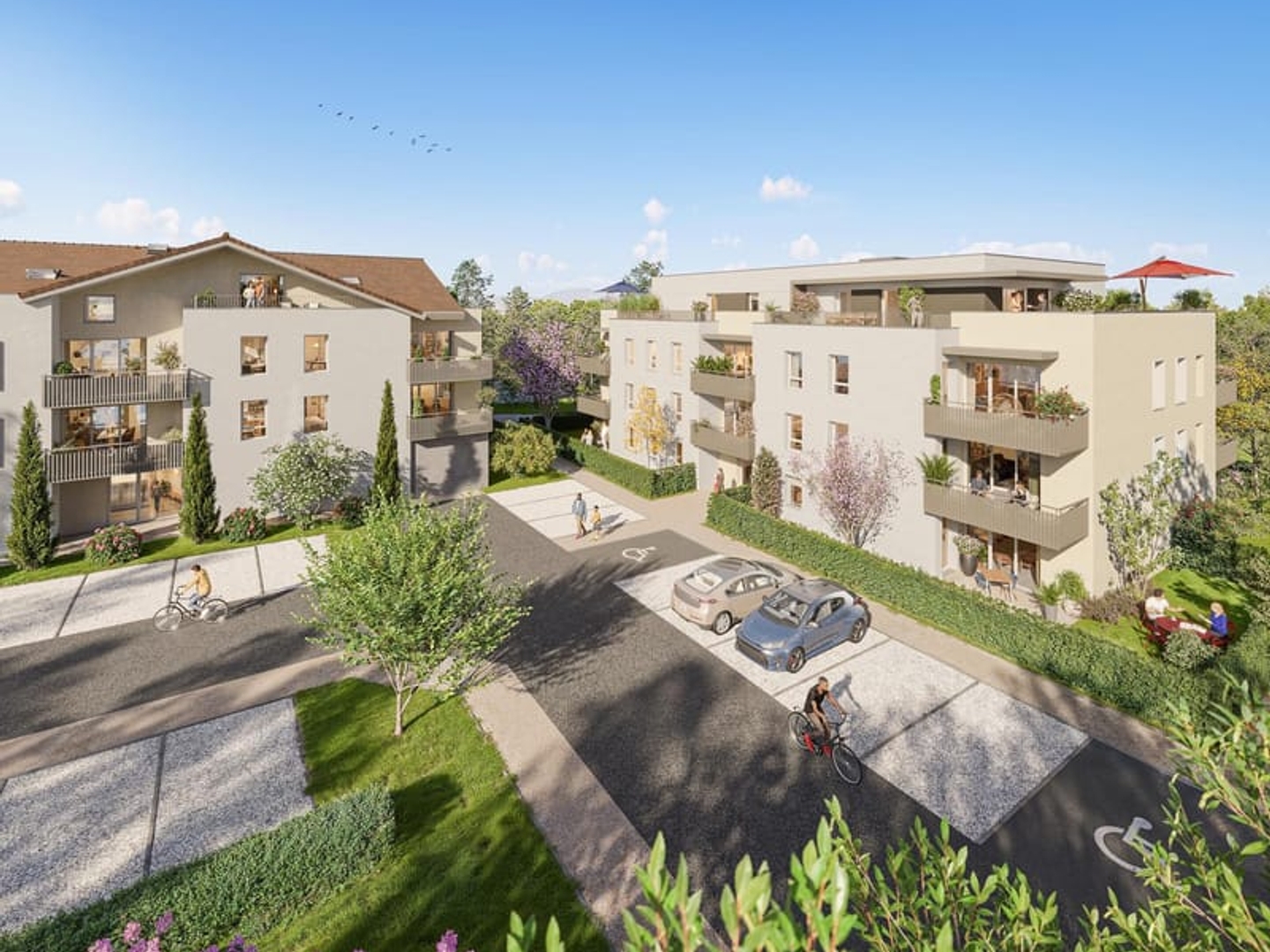 Appartement à vendre - 2 pièces - 41m2 - Douvaine (74140)