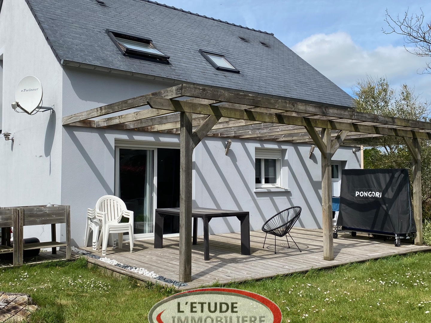 Casson à 5 mn de Sucé sur Erdre : maison récente de 4 chambres au calme