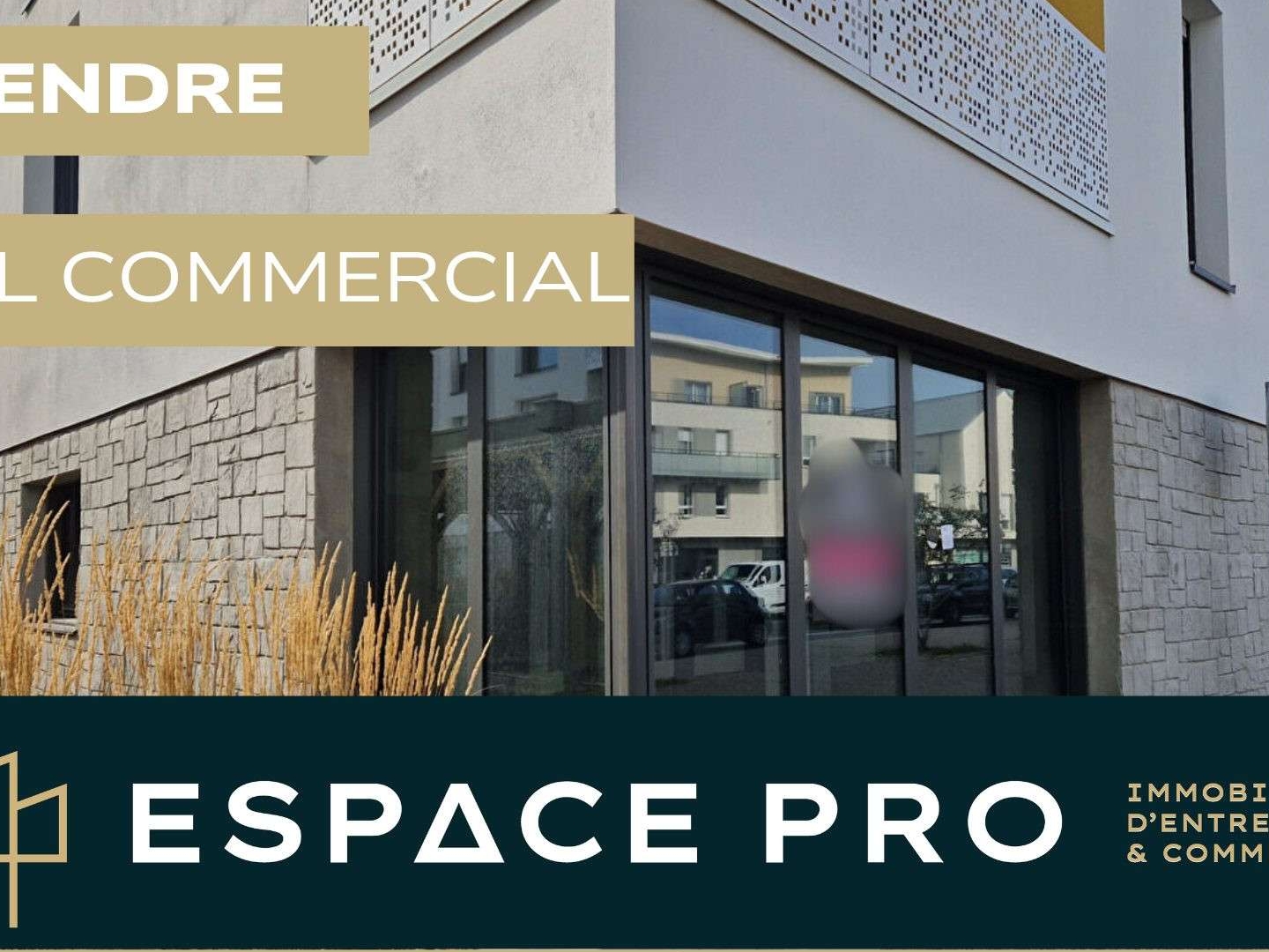 A vendre local commercial 136m² au Nord de Caen