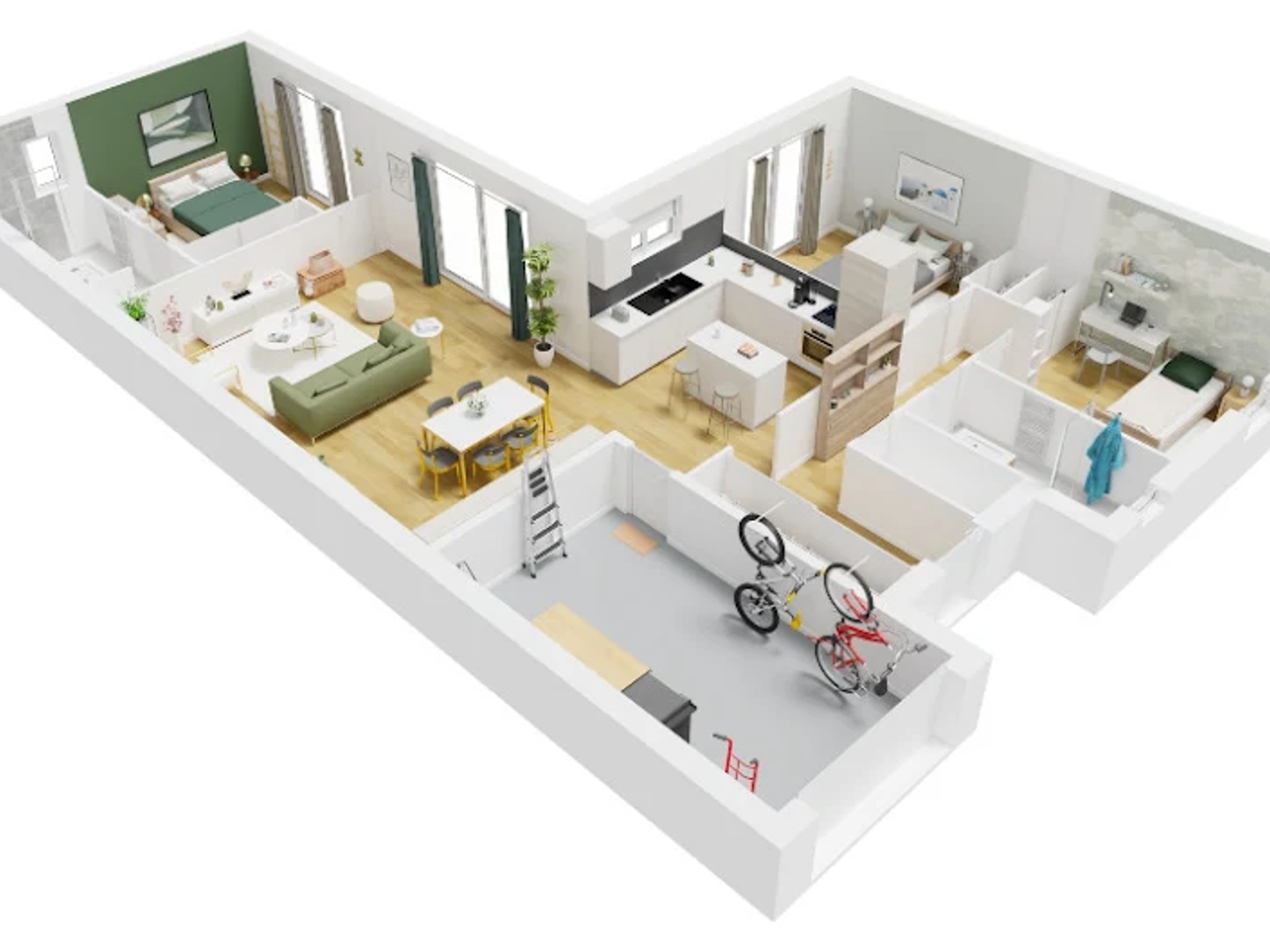 Maison à vendre - 4 pièces - 90m2 - Saint-Guinoux (35430)