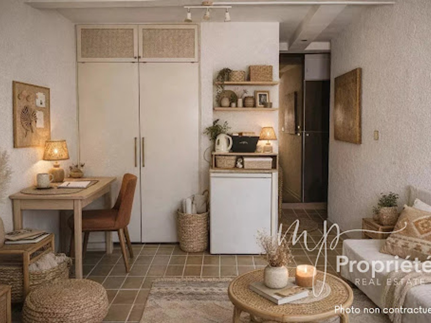 Appartement à vendre - 1 pièce - 22m2 - Bormes-Les-Mimosas (83230)