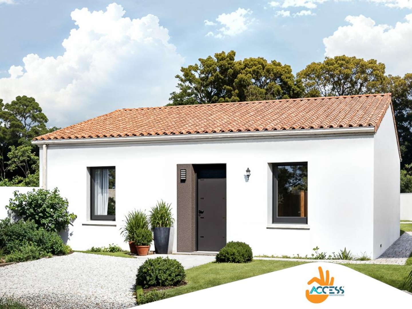 Terrain + maison 66 m²