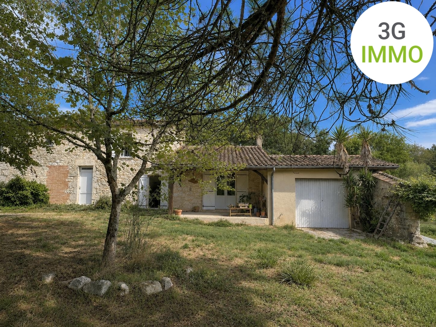 Maison à vendre - 6 pièces - 104m2 - Lougratte (47290)