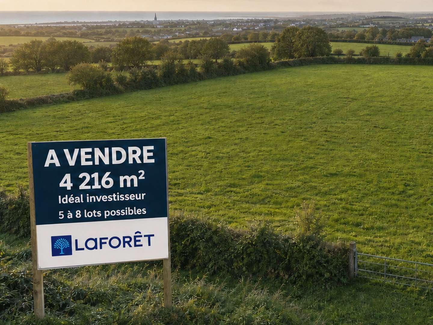 Terrain 4216 m²