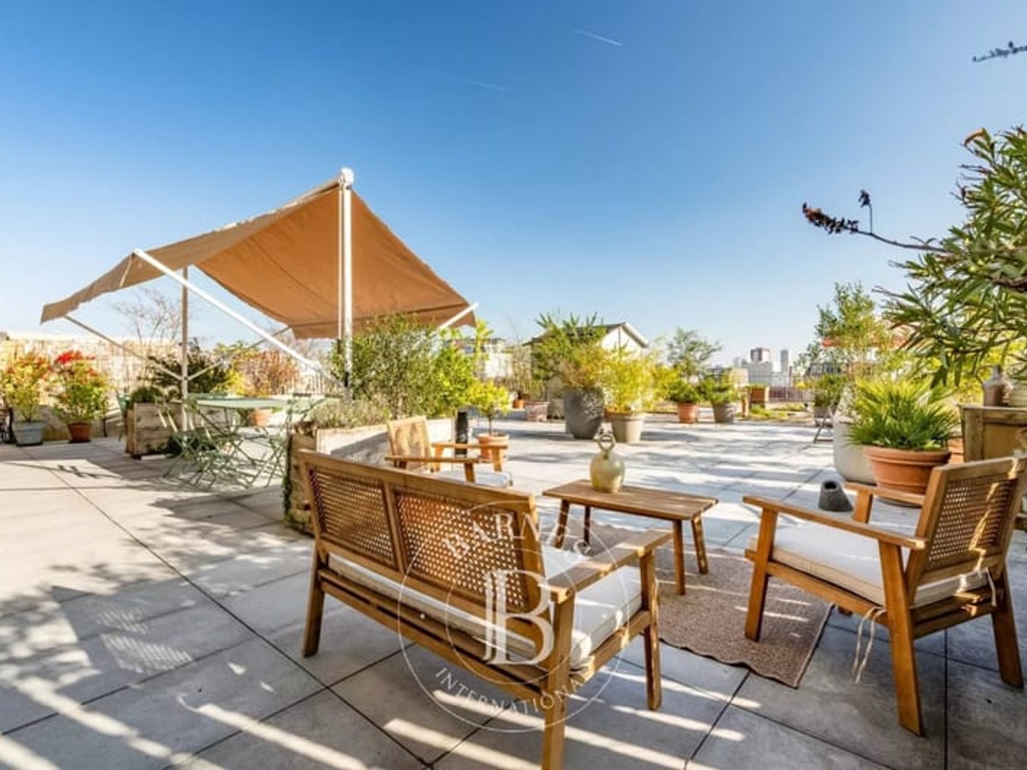 Mairie Des Lilas - Terrasse avec vue dégagée - 3 chambres