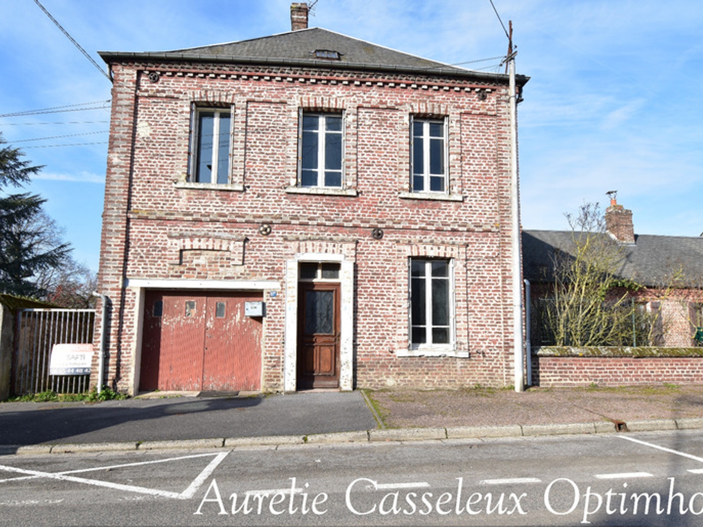 Maison à fort potentiel, 3 chambres, garage, terrain, à DANIZY