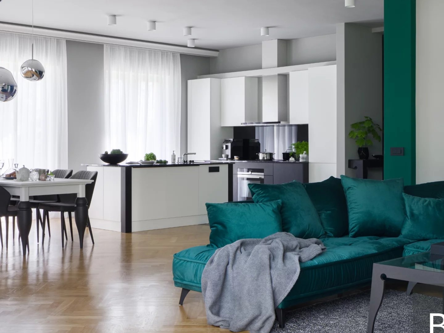 Appartement d'exception 4 pièces de 97 m² avec balcon