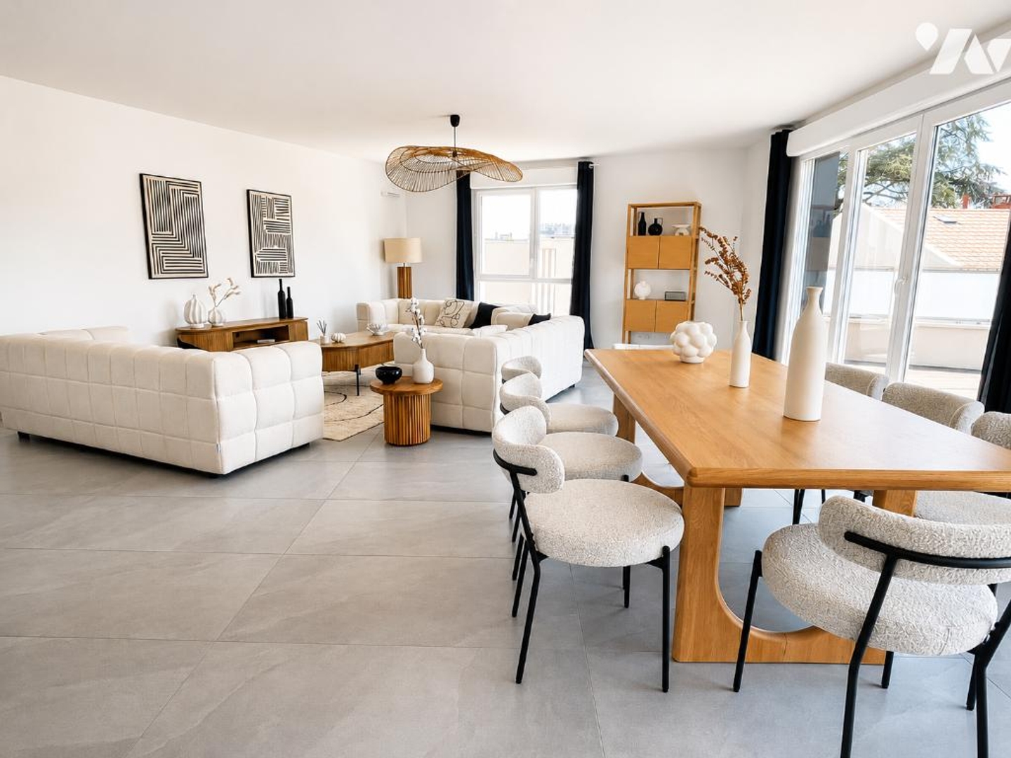 Appartement 4 pièces 124 m²