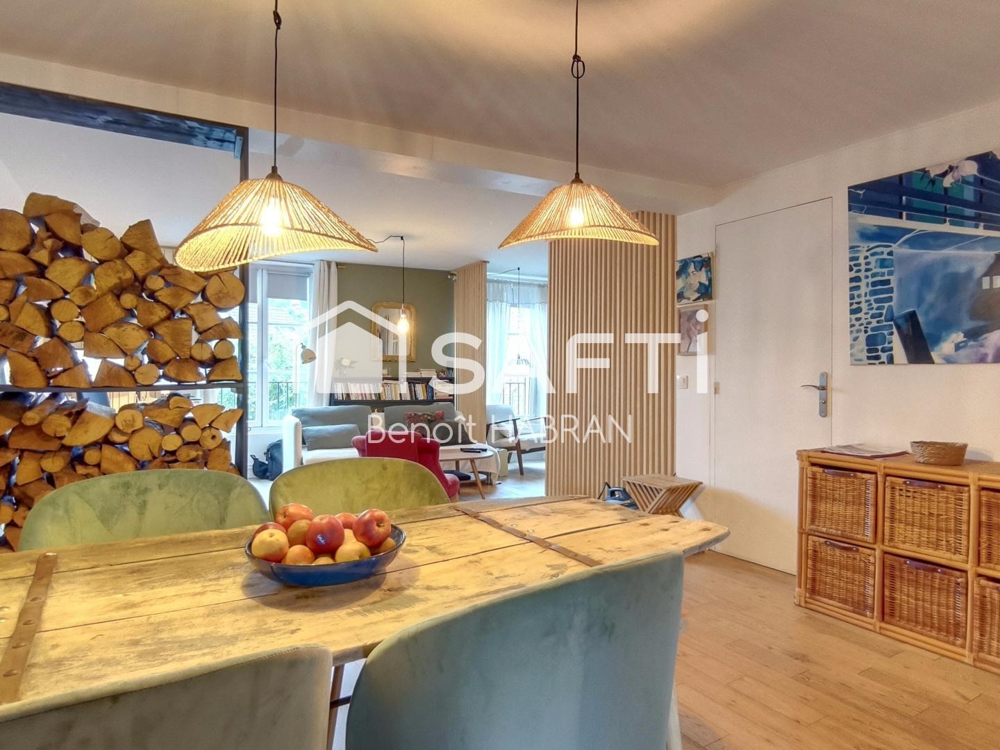 Immeuble 140m2, 7 pièces, 4 chambres jardin de 140m2