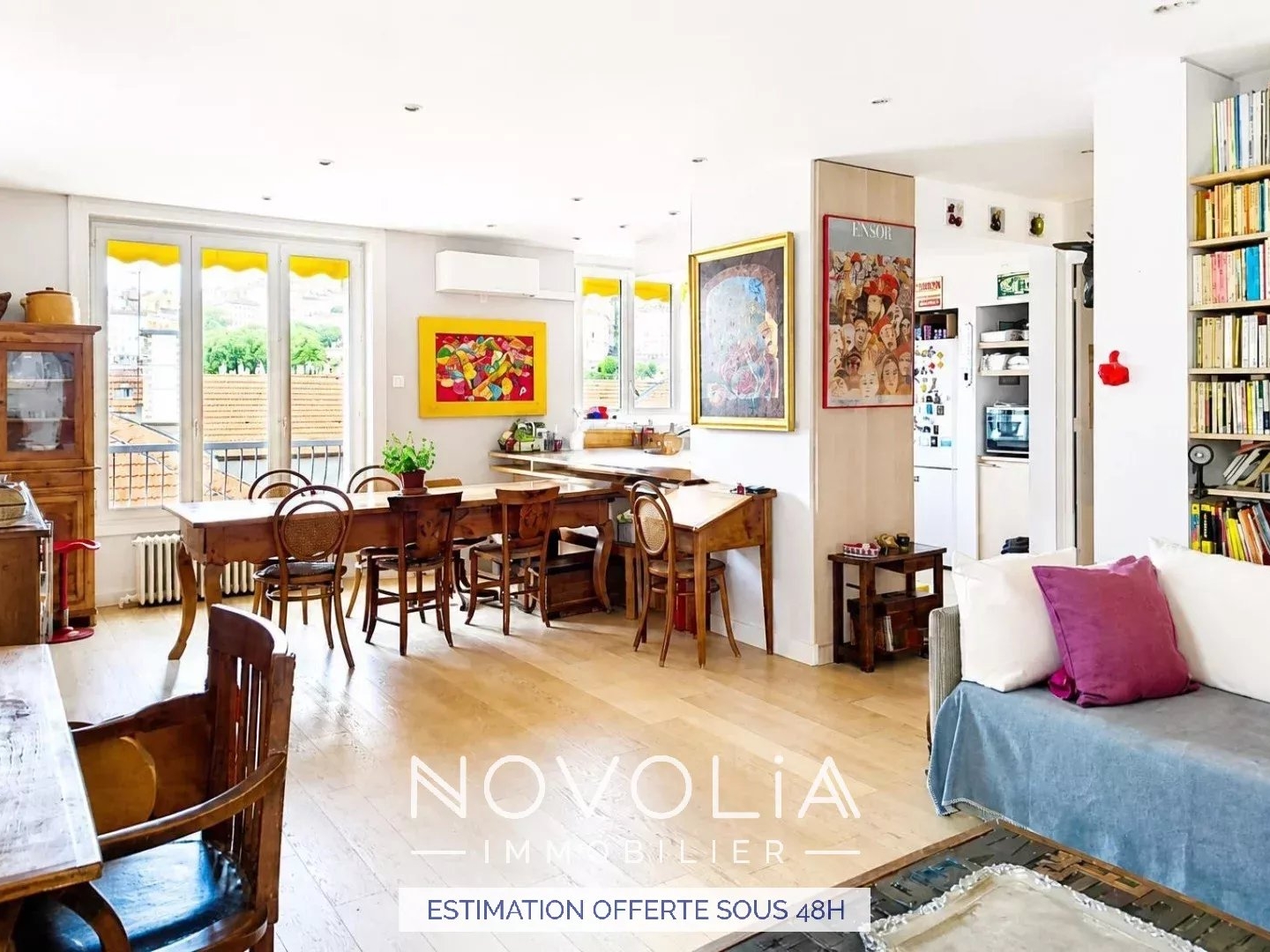 Vente Appartement 4 pièces, Lyon 6ème () | 540 000 €