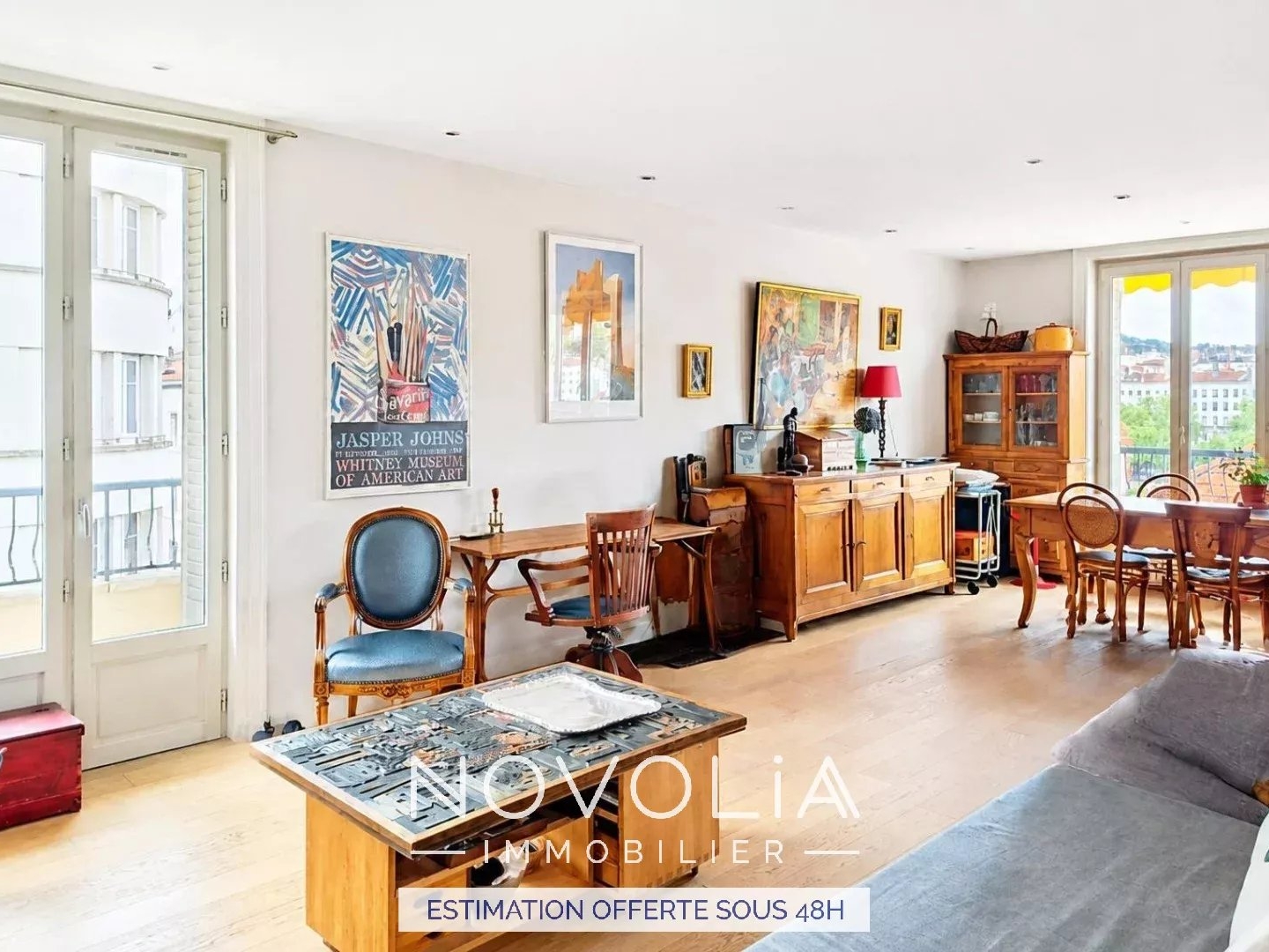 Appartement à vendre - 4 pièces - 90m2 - Lyon 7e (69007)