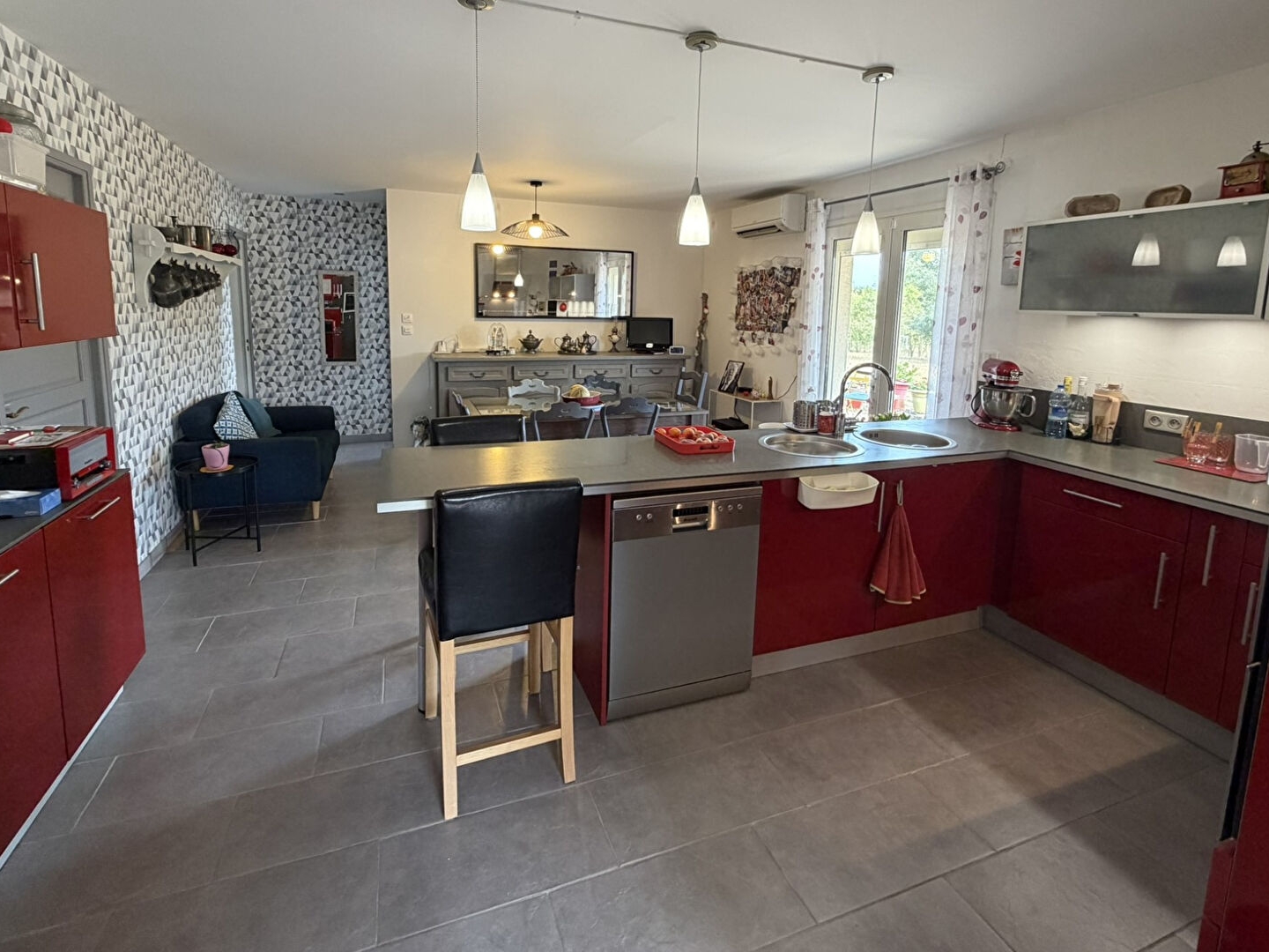 Maison à vendre - 4 pièces - 117m2 - Villegailhenc (11600)