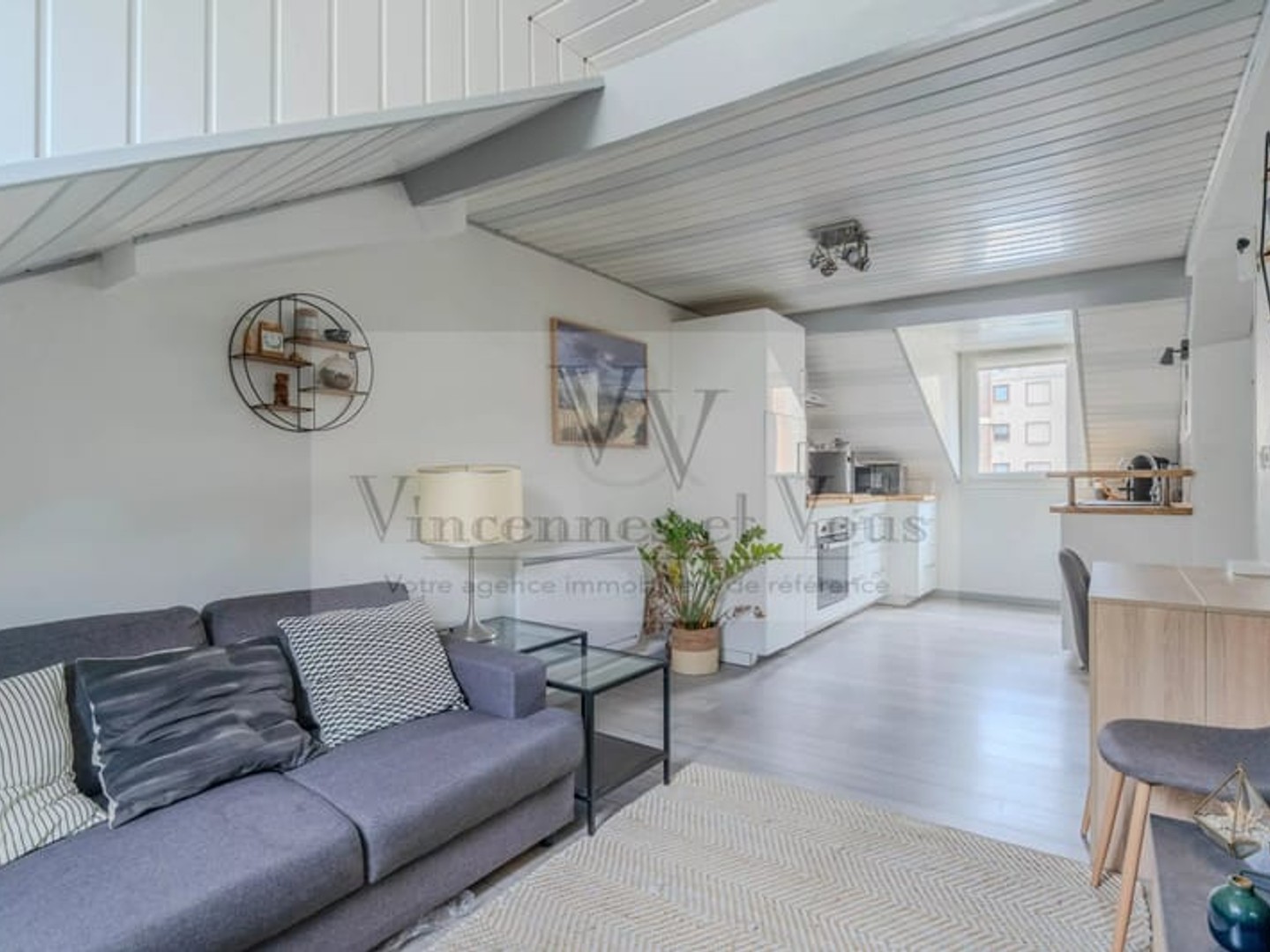 Appartement 3 pièces Centre- 39.20m² carrez / 50.75m² sol