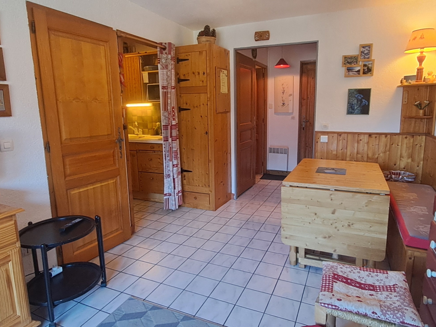 Samoëns T2 avec balcon sud, garage et cave