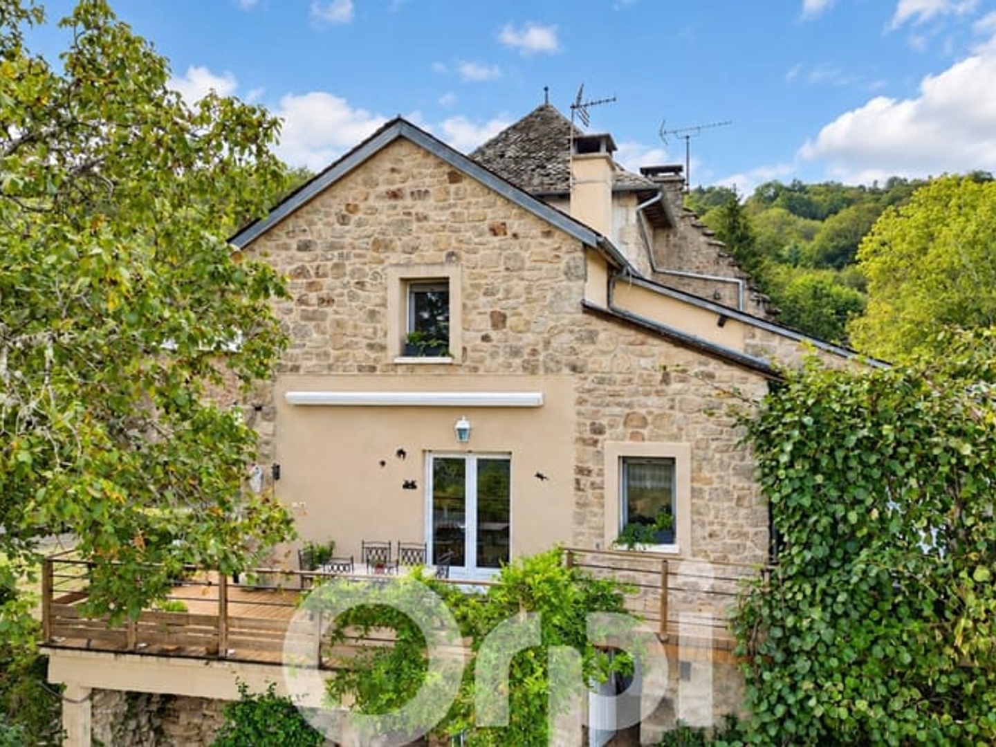 Maison à vendre - 4 pièces - 78m2 - Golinhac (12140)