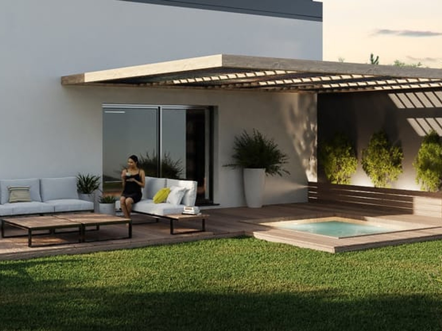 APPARTEMENT DE PLAIN-PIED AVEC JARDIN