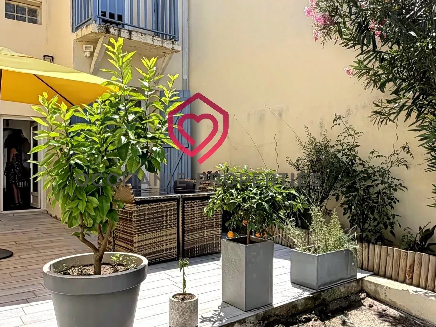 Maison de village rénovée avec extérieur