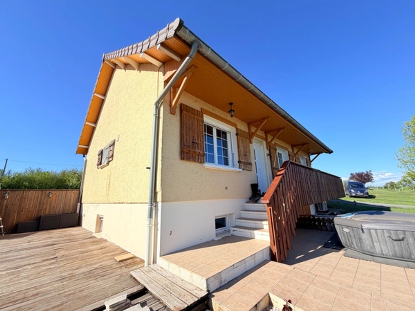 Maison à vendre - 5 pièces - 85m2 - Uxeau (71130)
